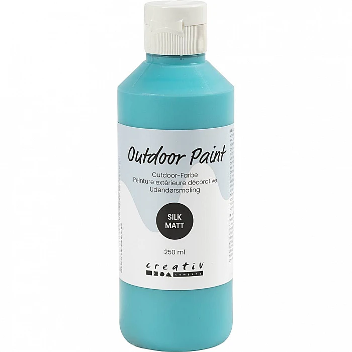 Matēta dekoratīvā krāsa - gaiši zila (250ml)