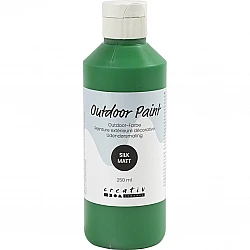 Matte Decorative Paint - Dark Green (250 ml)