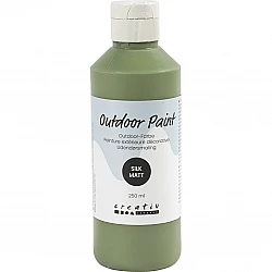 Matte Decorative Paint - Olive Green (250 ml)