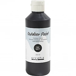 Matte Decorative Paint - Black (250 ml)