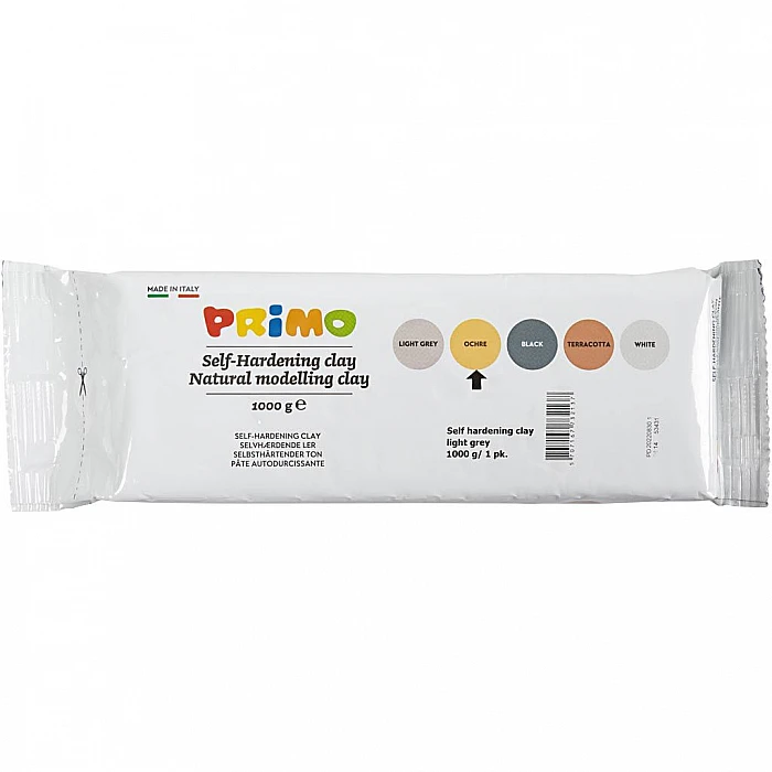 Pašcietējošais māls - karija krāsas (1000 g)