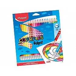 MAPED Color'Peps Oops coloured pencils (24 colours)