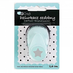 Decorative eyelet, 1.6 cm, star