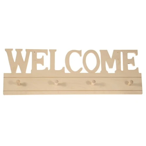 Drēbju pakaramais "Welcome"
