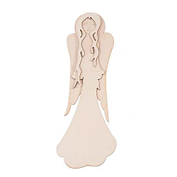 Folding Wooden Decoration - Angel II