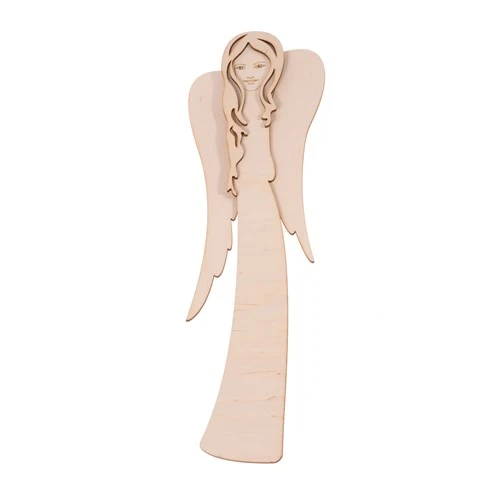 Wooden decoration - angel I
