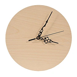 Wooden wall clock (25 cm)
