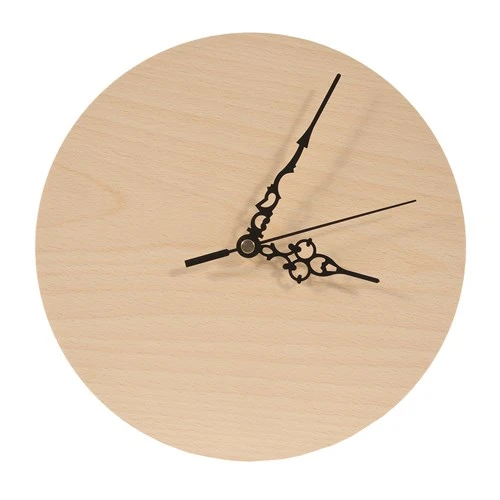 Wooden wall clock (25 cm)