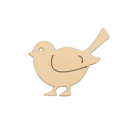 Wooden Decoration - Little Sparrow I