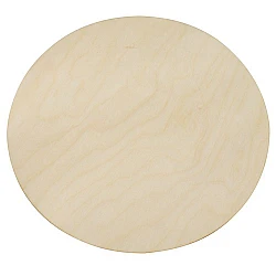 Large Wooden Tray - Round