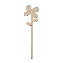 Wooden decoration - flower I