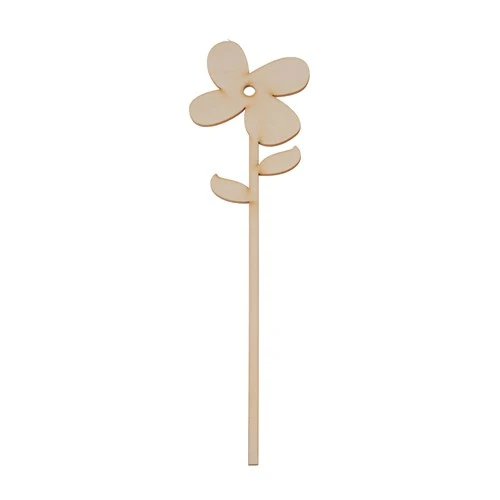 Wooden decoration - flower I