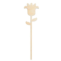 Wooden Decoration - Tulip