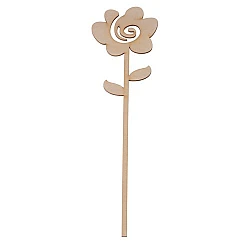 Wooden Decoration - Rose