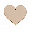 Wooden heart 60 mm