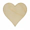Wooden Heart 70 mm