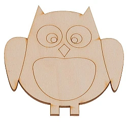 Wooden Decoration - Owl
