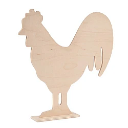 Wooden Decoration - Rooster