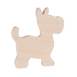 Wooden Decoration - Dog (Small)
