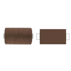 Thread, coffee brown (1000 m)