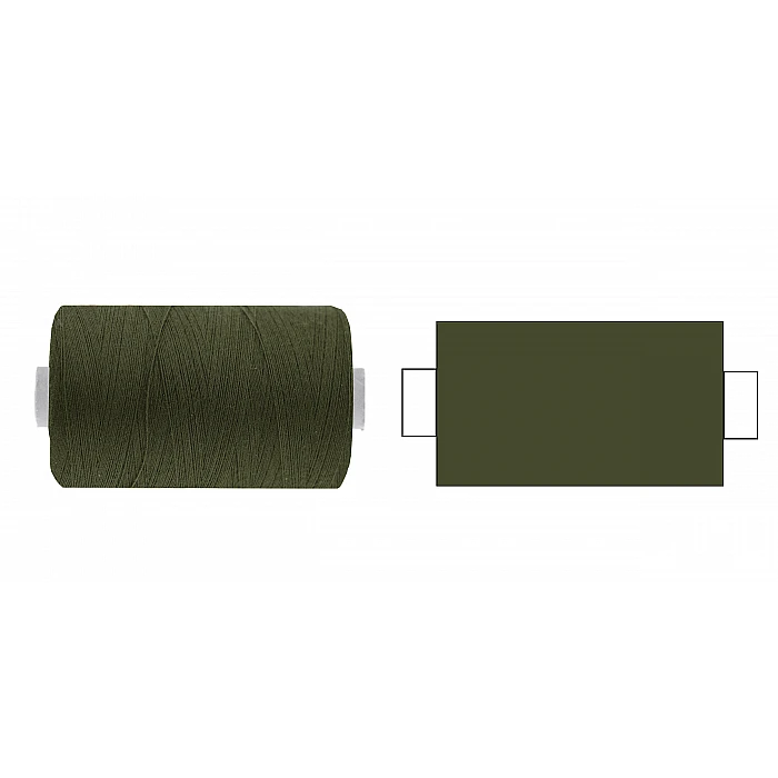 Thread, dark olive (1000 m)