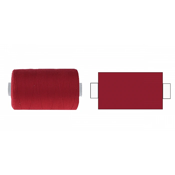 Thread, cherry red (1000 m)