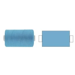Thread, light blue (1000 m)