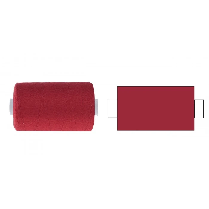 Thread, dark red (1000 m)