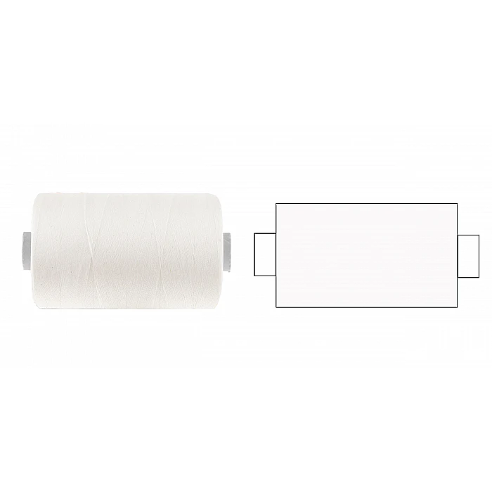 Thread, white (Moon-Natural) 1000 m