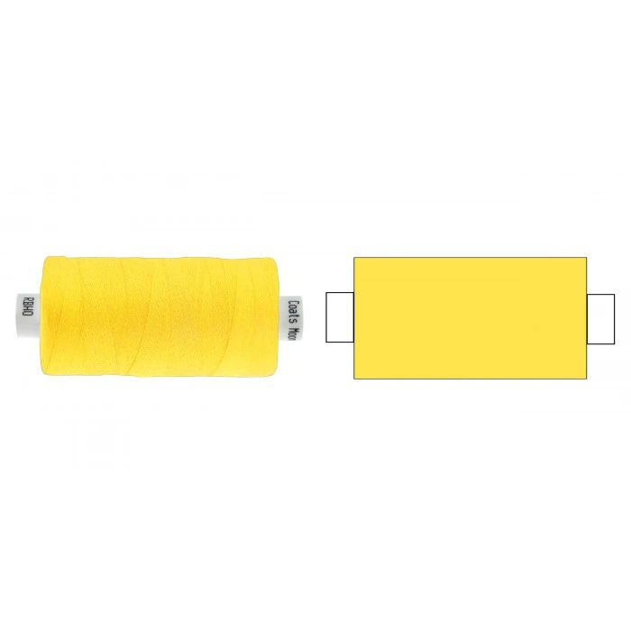 Thread, bright yellow (1000 m)