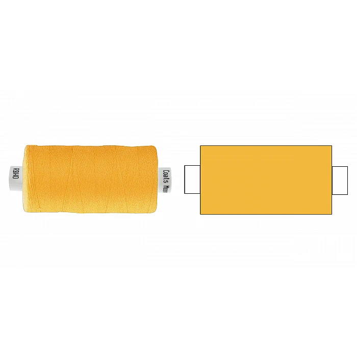 Нитки, солнечно-жёлтые (1000 м)