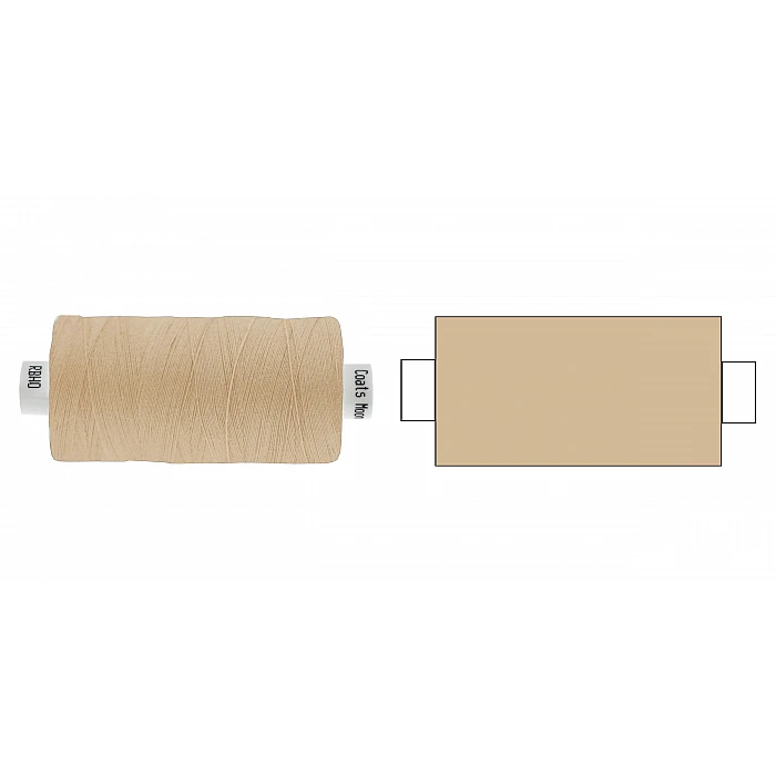 Thread, dark beige (1000m)