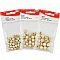 Wooden Beads (Ø 16 mm, 7 pcs)