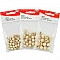 Wooden Beads (Ø 20 mm, 6 pcs.)