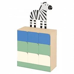 Skapis Zebra FANTASY Jungle