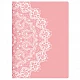 Skolotāja dienasgrāmata, ar spirāli, White Lace