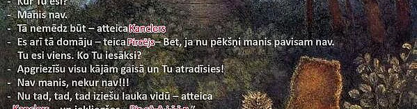 Esam vaļā!