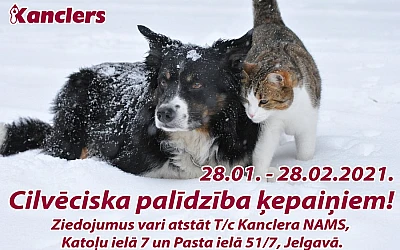 Palīdzēsim ķepaiņiem kopā!