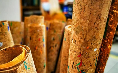 Aksesuāri no korķa materiāla