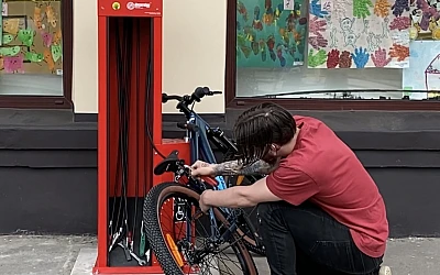 Velosipēdu remonta stacija!