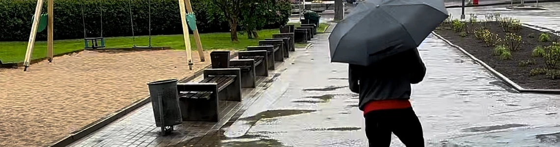 The weather isn't spoiling us this week!