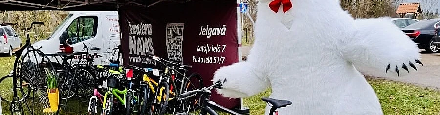 The Kanclera Nams team at the opening of the active tourism season in Vilce