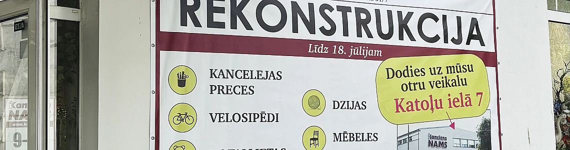 Renovation at Pasta Street