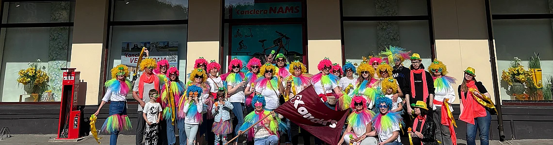The Parade of the Jelgava City Festival