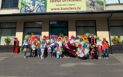 The Parade of the Jelgava City Festival