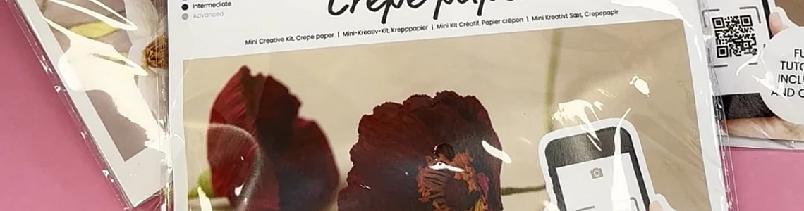 Create your own CREPE PAPER FLOWERS