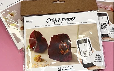 Create your own CREPE PAPER FLOWERS