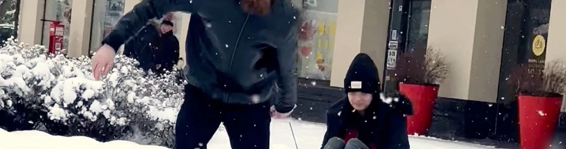 This winter, every snow is like the first!