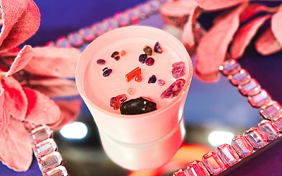 Candle magic - crystals and aroma!