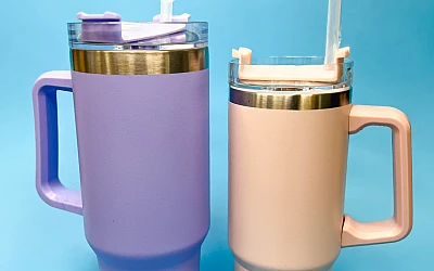 Stylish and functional water tumblers!